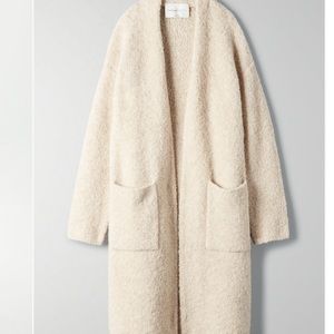 The Group Babaton TY Cardigan Black Aritzia